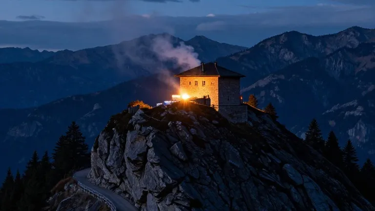 Illustration for: 6,017 Feet: Kehlsteinhaus Fire Sparks Immediate Rebuild Order