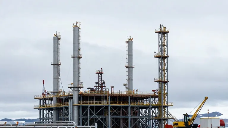 Illustration for: Alaska LNG Executives Resign Over Russian Funding Concerns as US$25 Billion Project Stalls