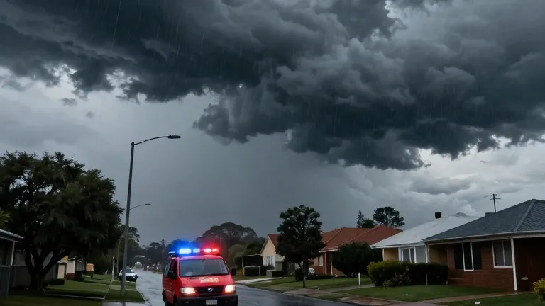 Illustration for: Cold Front Targets Eastern States After Queensland Floods
