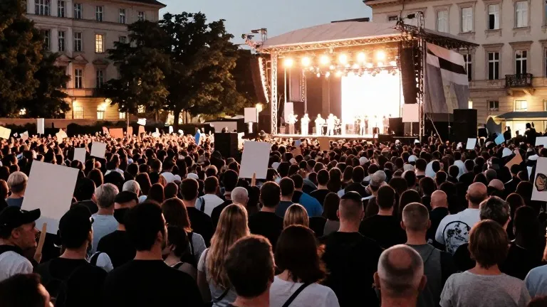 Illustration for: Serbia Student List Targets 40 Percent Vote as SNS Defends Fourteen Year Hold