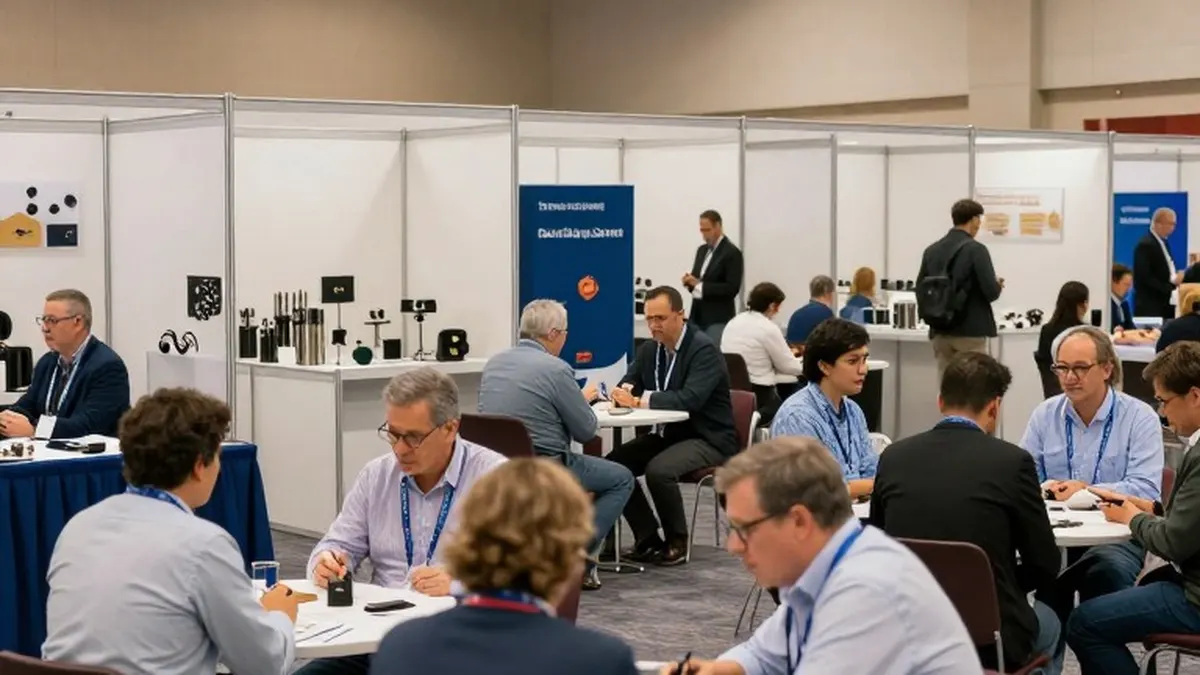 Illustration for: Federal Expo in Scottsdale Pairs Small Arizona Firms With Major Industry Buyers